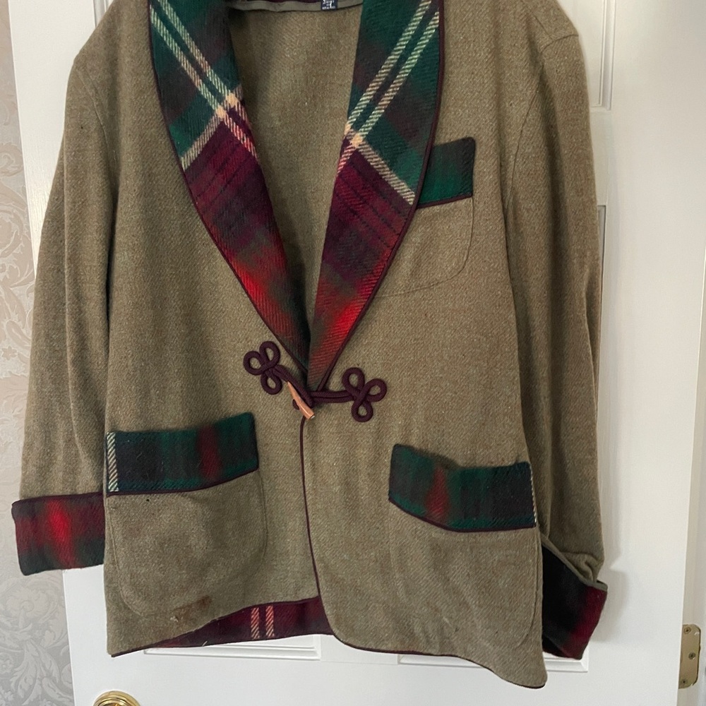 Vintage Ralph Lauren Smoking Jacket Blazer 12